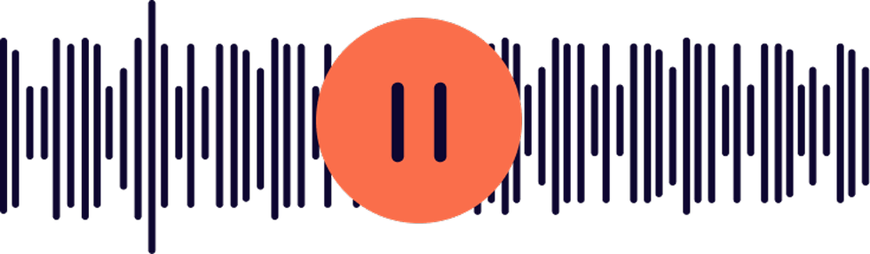 Audio Pause Button