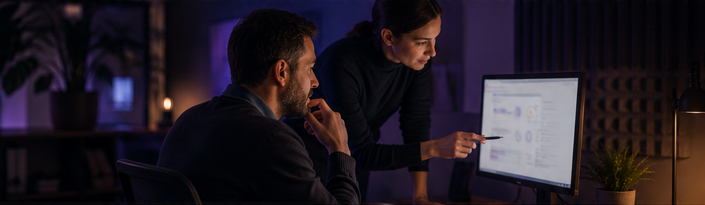 Several customer service agents at distributed workplaces across different time zones